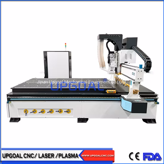 Máquina de grabado CNC Atc de tipo lineal modelo 1325 con controlador Snytec 60CB de 6,0 kw